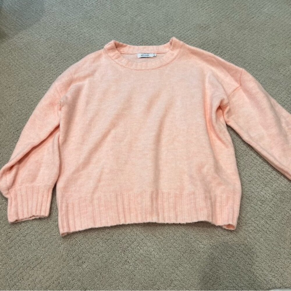 Miracle Peach Pink Sweater